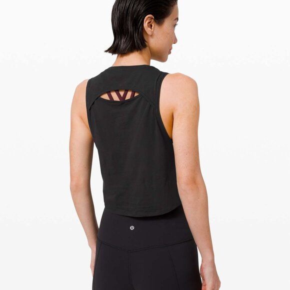 Lululemon Cropped Tank Top - Picture 2 of 10